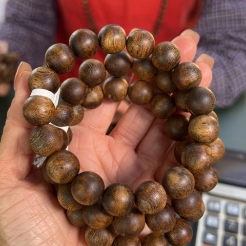 沉香手串紫棋13克卡1.3多样性发1条