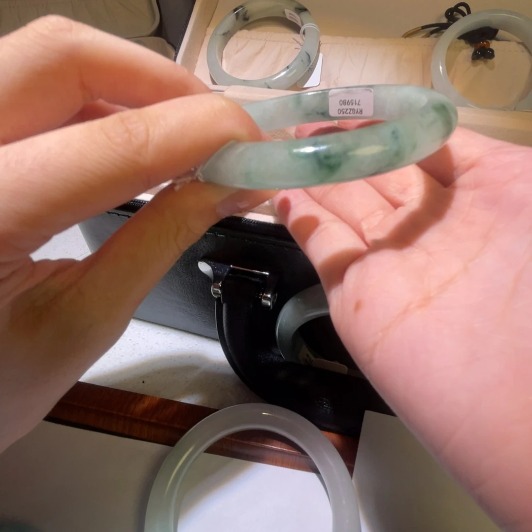 财***女珐琅非金属冰飘花59正圈大漏