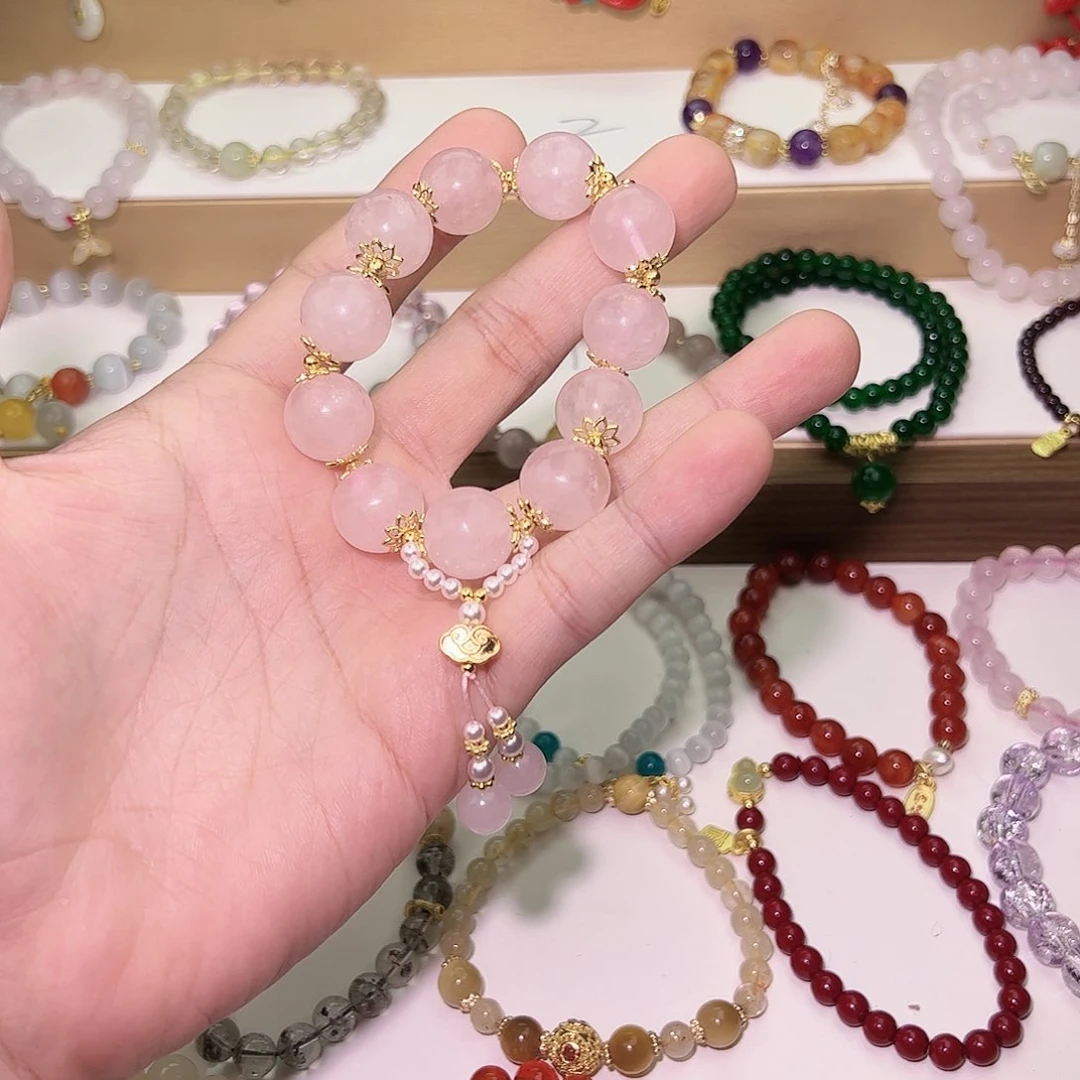 水晶手串未镶嵌手串