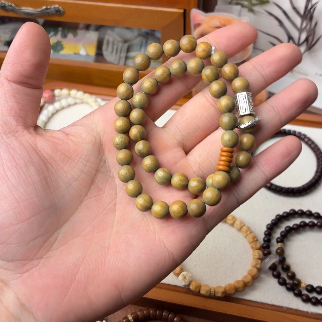 维腊木（绿檀）手串/手链