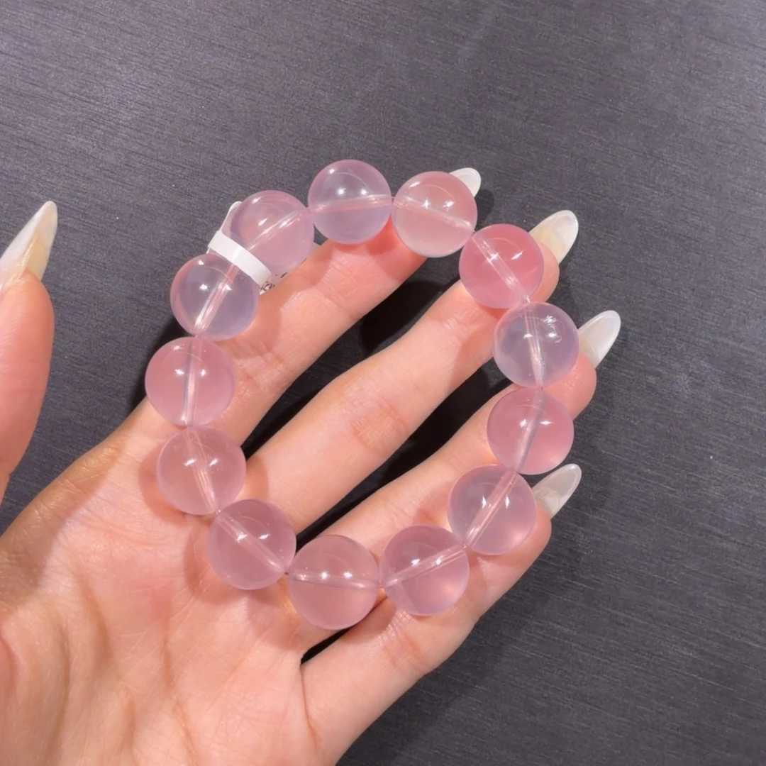 手链未镶嵌水晶粉水14