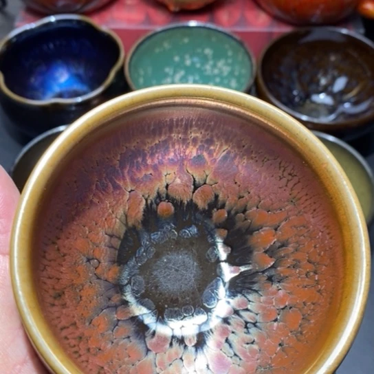 茶盏建盏主人杯茶壶盖碗品茗杯