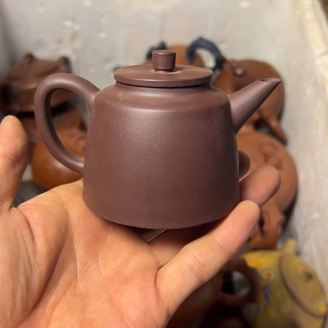 茶壶紫砂宜兴原矿紫砂壶150毫升容量