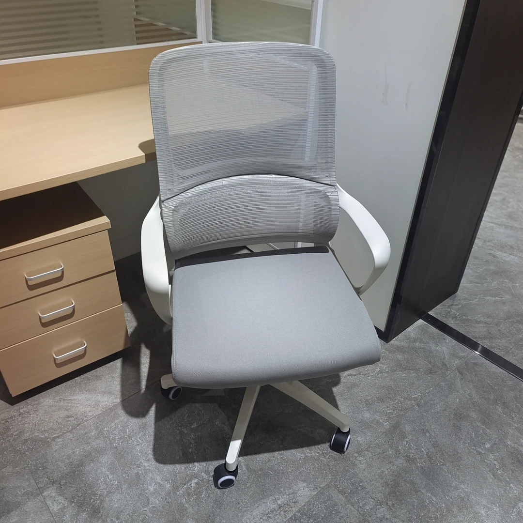 【展厅实拍】#999A网布休闲转椅职员椅会议椅人体工学升降电脑椅