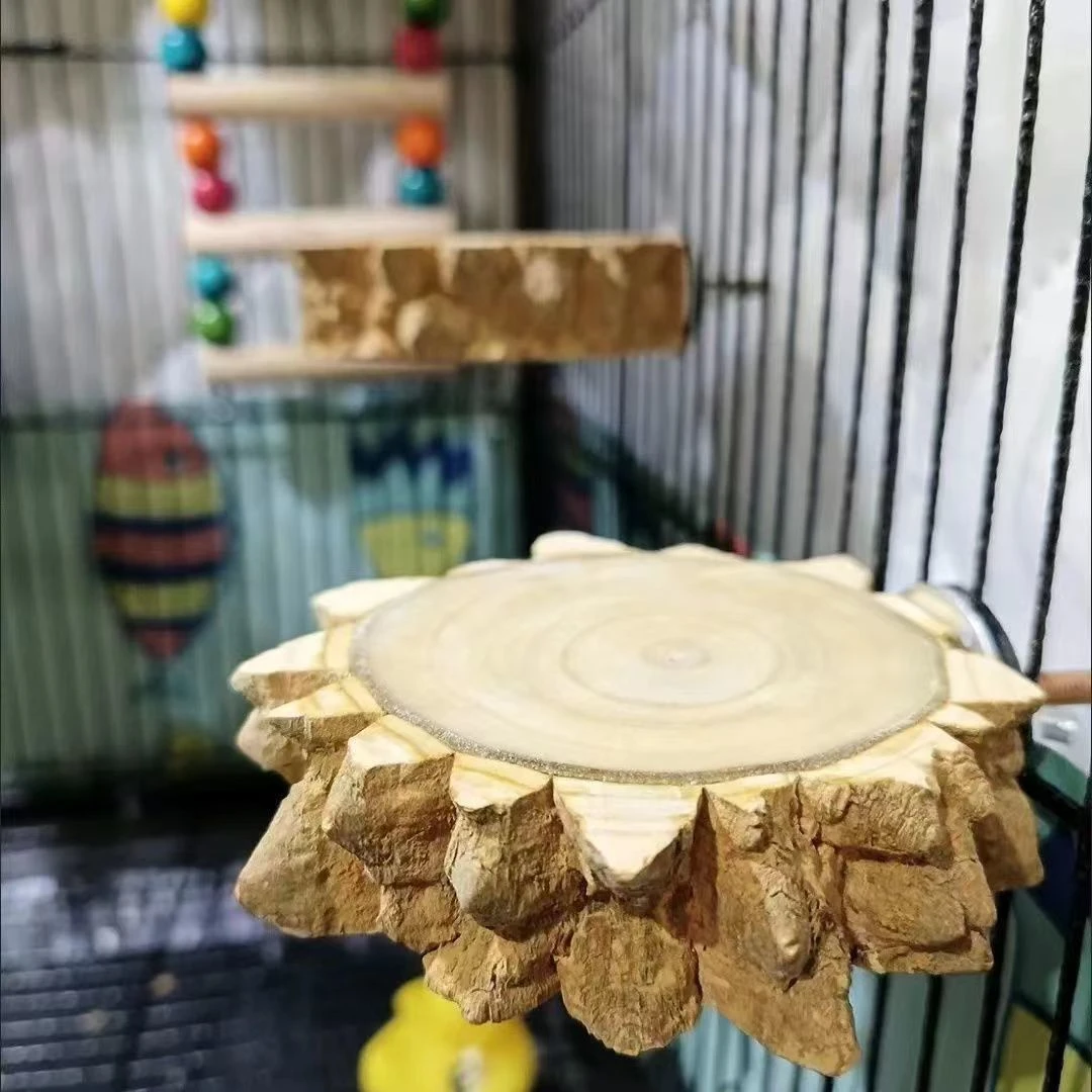 【1070人好评】花椒木站台鹦鹉跳台啃咬玩具磨嘴爪鹦鹉养鸟笼用配件