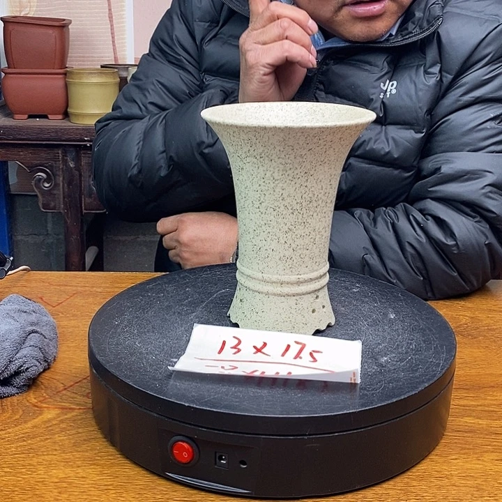 紫砂花盆货号一只XH182