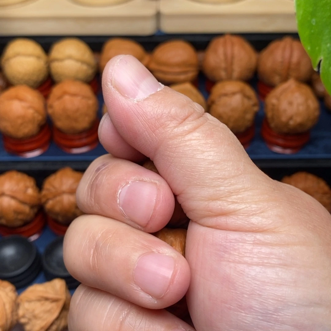 文玩核桃把件小*张手捻