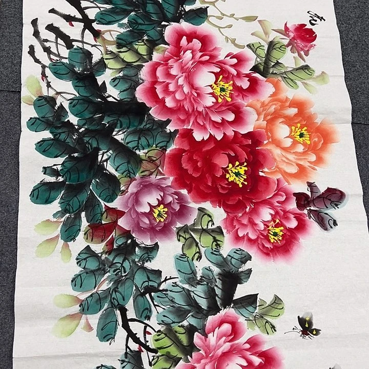 竖款周六愉快哈，山水作品欣赏