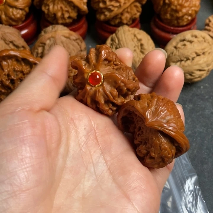 文玩核桃把件蛇蛇