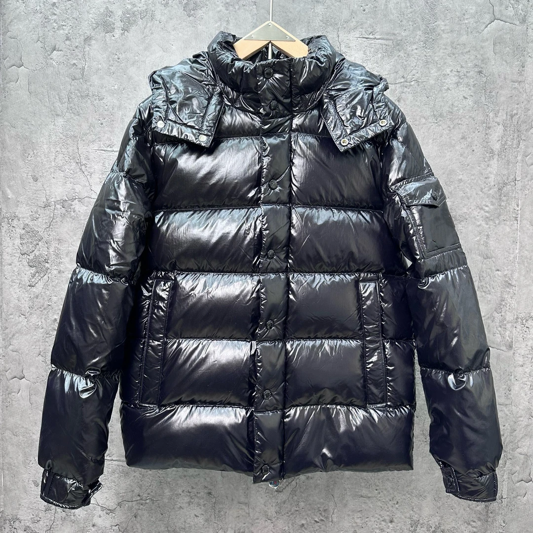 【现货】轻奢高定双标百搭加厚连帽情侣白鸭绒羽绒服