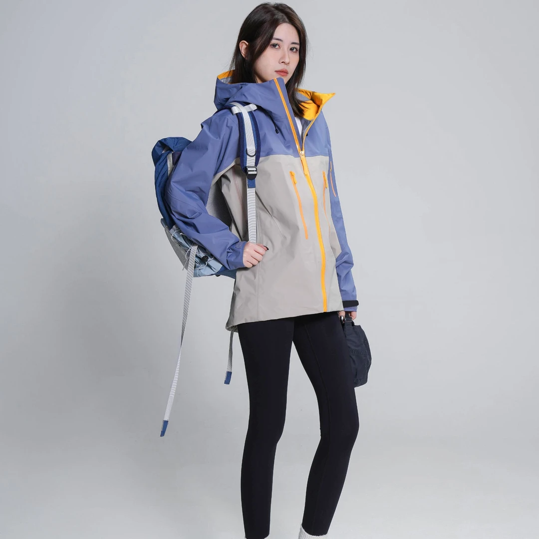 台州冲锋服小蛇小限S+V系列三层压胶全溢胶户外防风防水运动外套