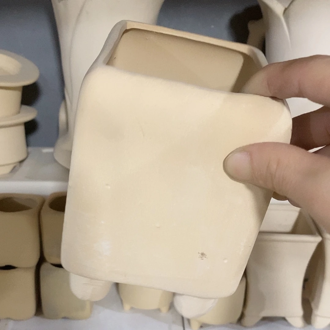 陶杯子陶盆有孔 瑕疵介意勿拍