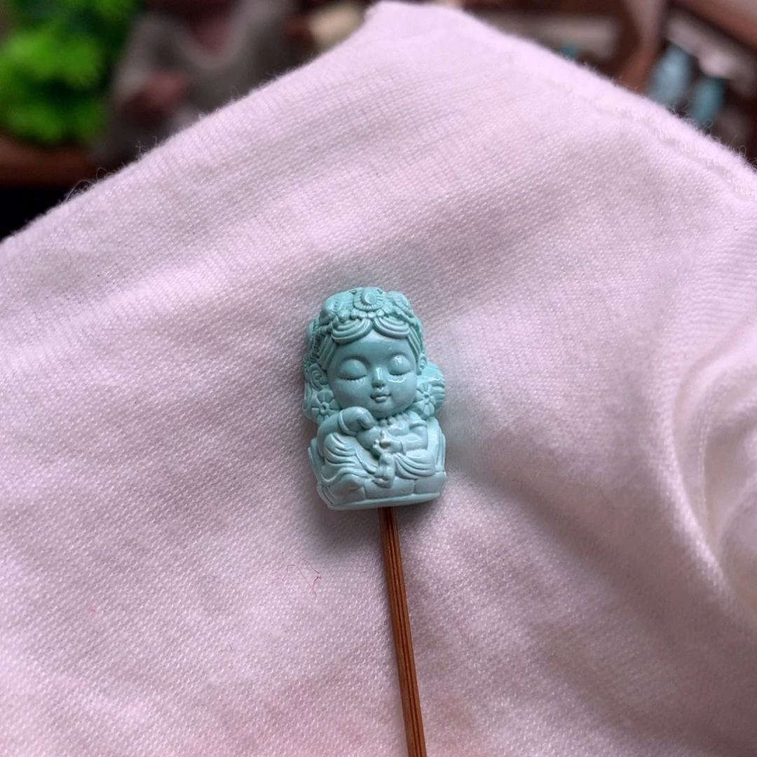 绿松石未镶嵌配饰