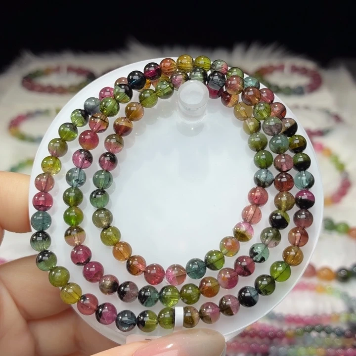 未镶嵌手链碧玺5.3mm±