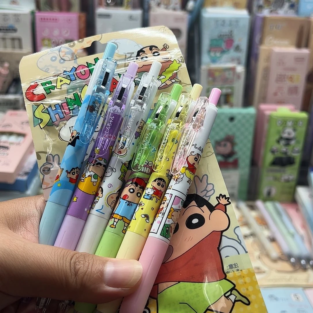 蜡笔小新按动笔6支