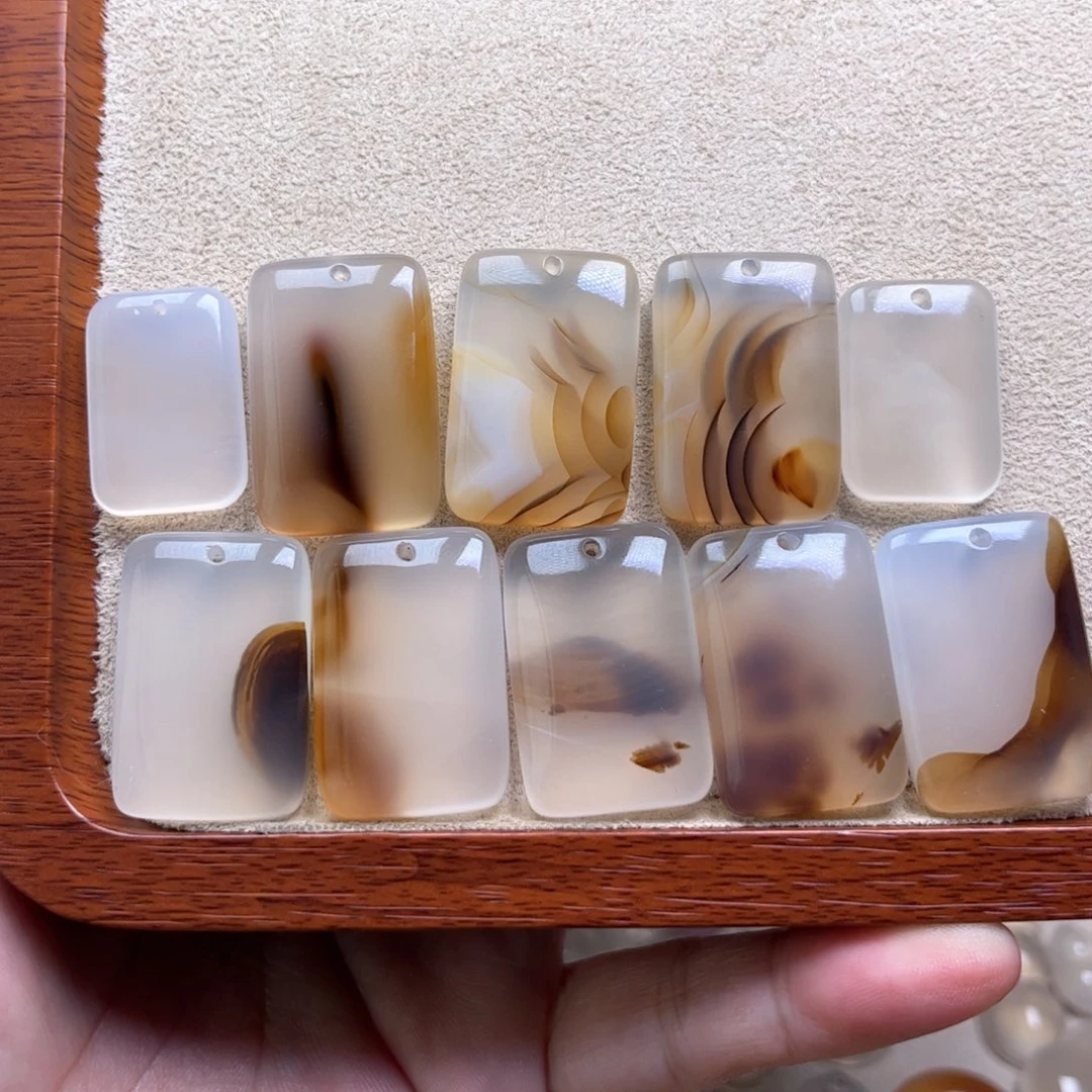 玛瑙/玉髓未镶嵌颈饰拍一发一