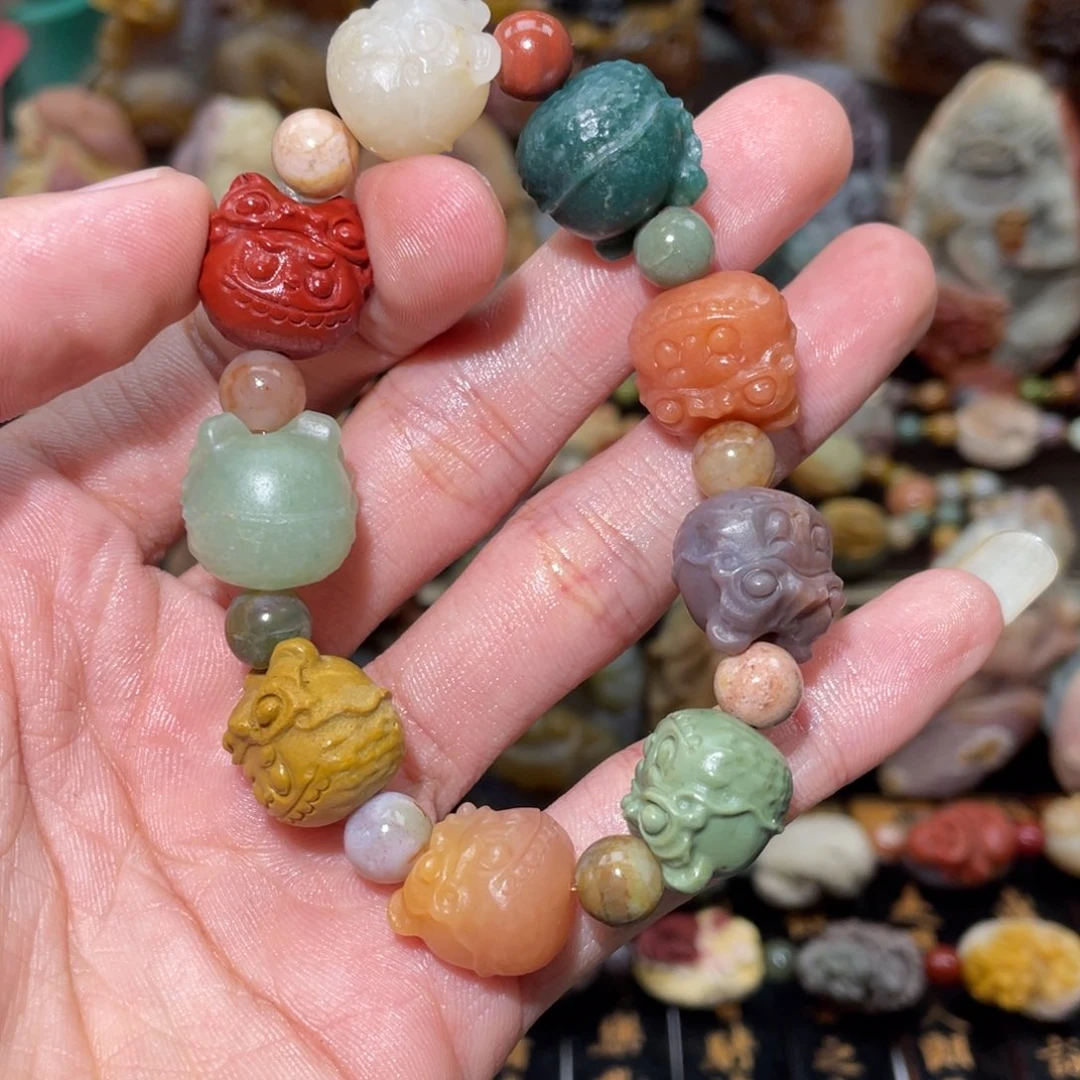 石英质玉未镶嵌手链