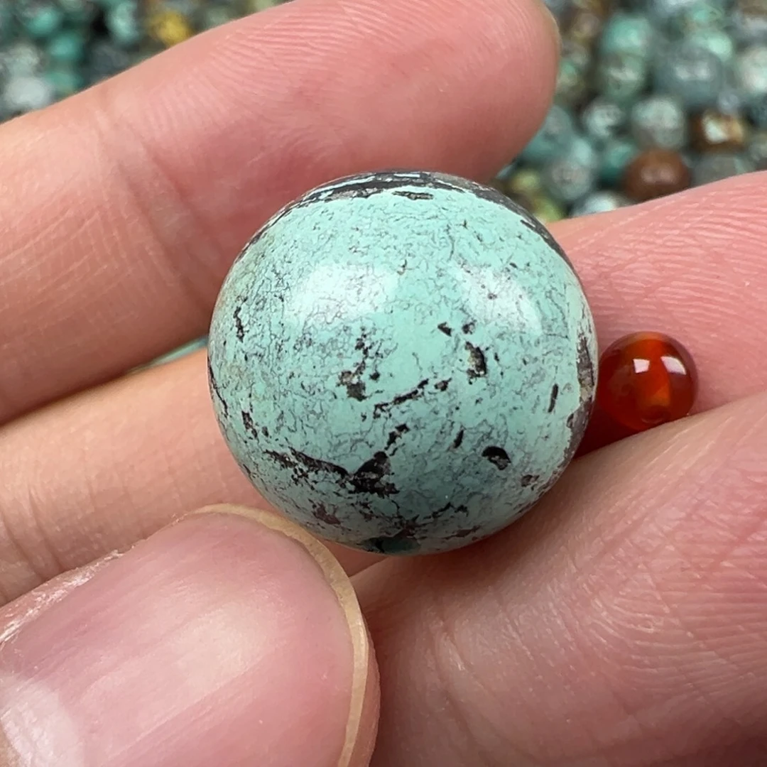 南红玛瑙配饰未镶嵌卡15.7