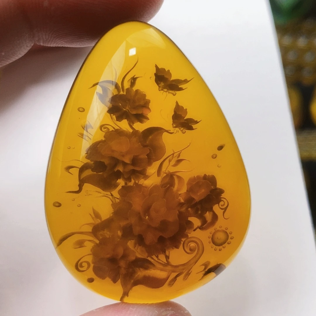 【闪购商品】未镶嵌吊坠(不含链)蓝珀
