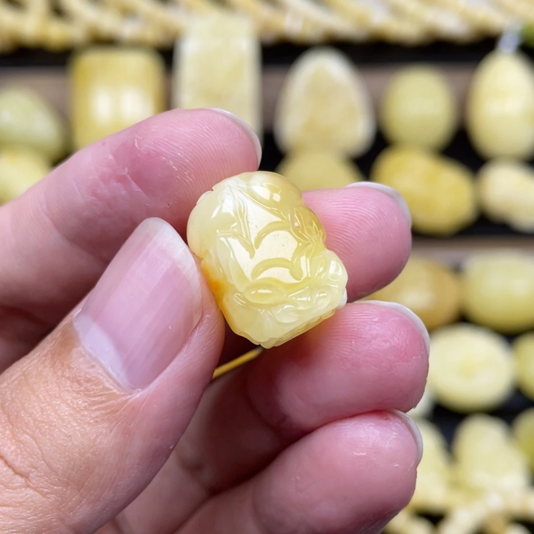 琥珀未镶嵌裸石琥珀蜜蜡