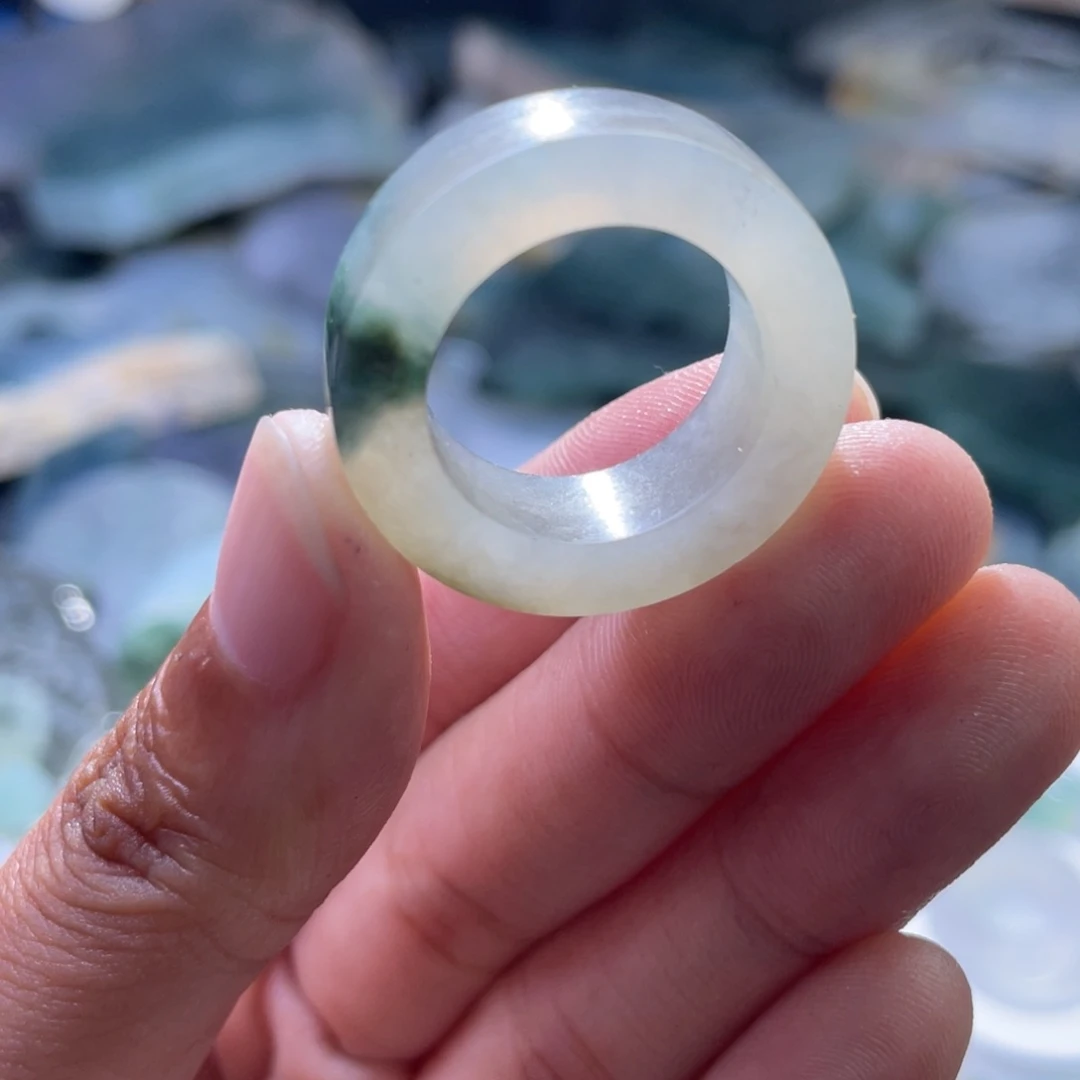 定制翡翠未镶嵌冰咖15-21