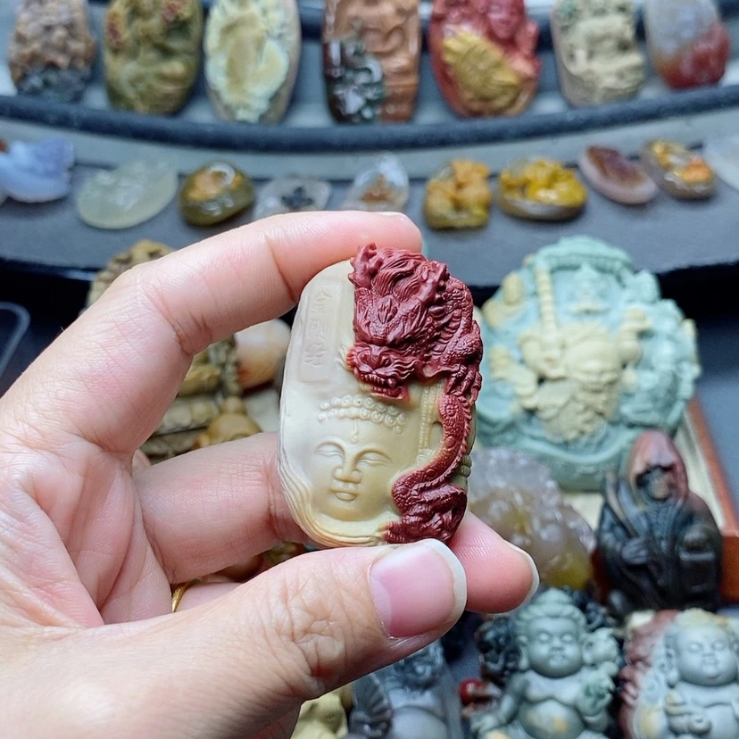 【闪购商品】定制石英质玉吊坠未镶嵌