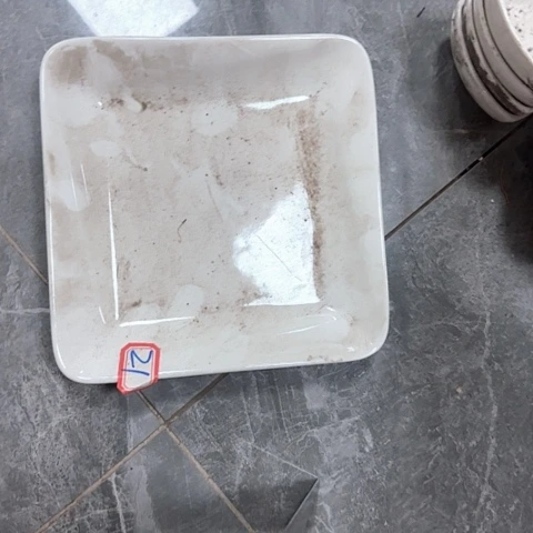 常***红瓷片国营厂库存17厘米