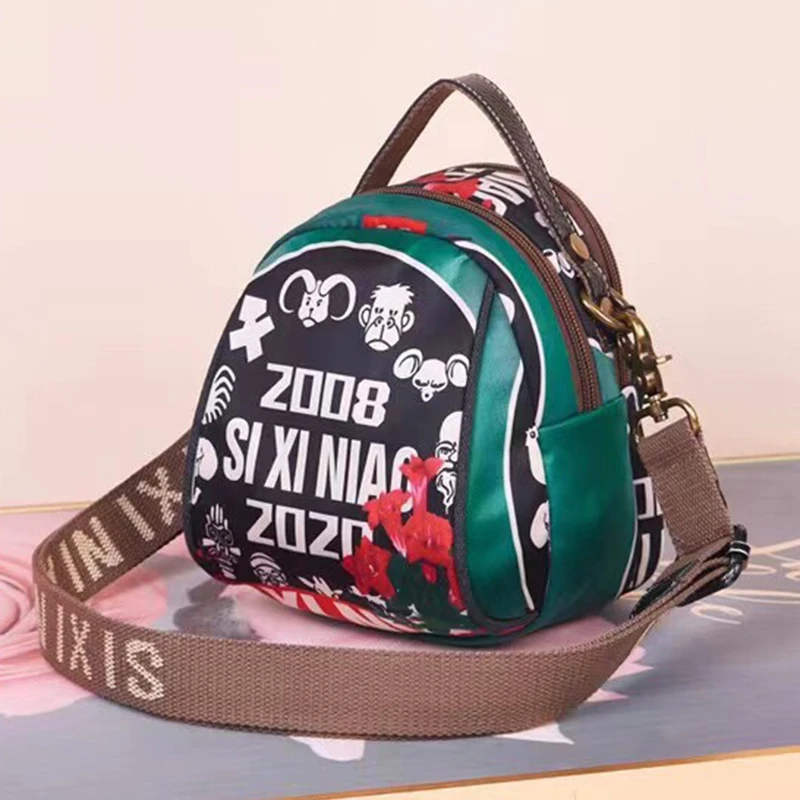 国潮民族风迷你小号手机包单肩包手提包女士妈妈包斜挎包休闲