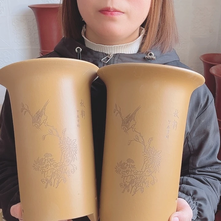 紫砂花盆宜兴花盆