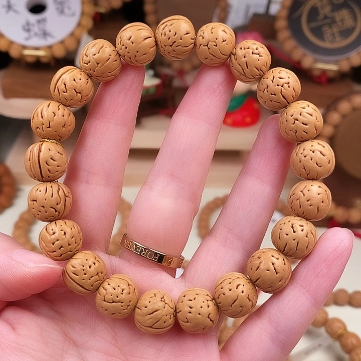 手串桃核石籽边尺12抛光尺寸误差0.5mm之间