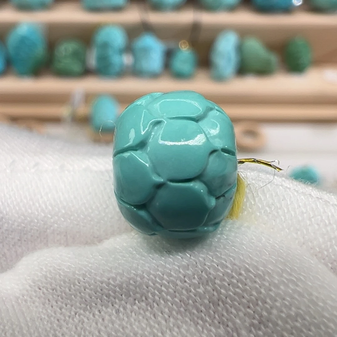 绿松石未镶嵌配饰10mm