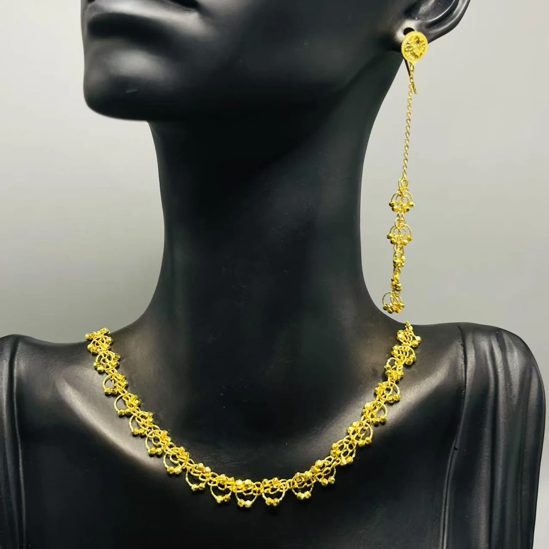 A播 13.55g足金999套链e