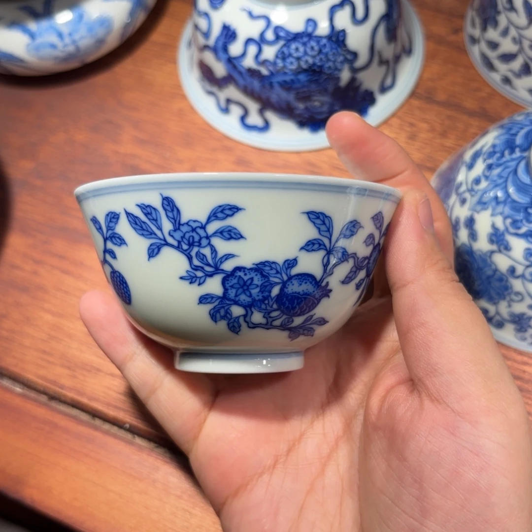 尤***金瓷微瑕 三元杯………………