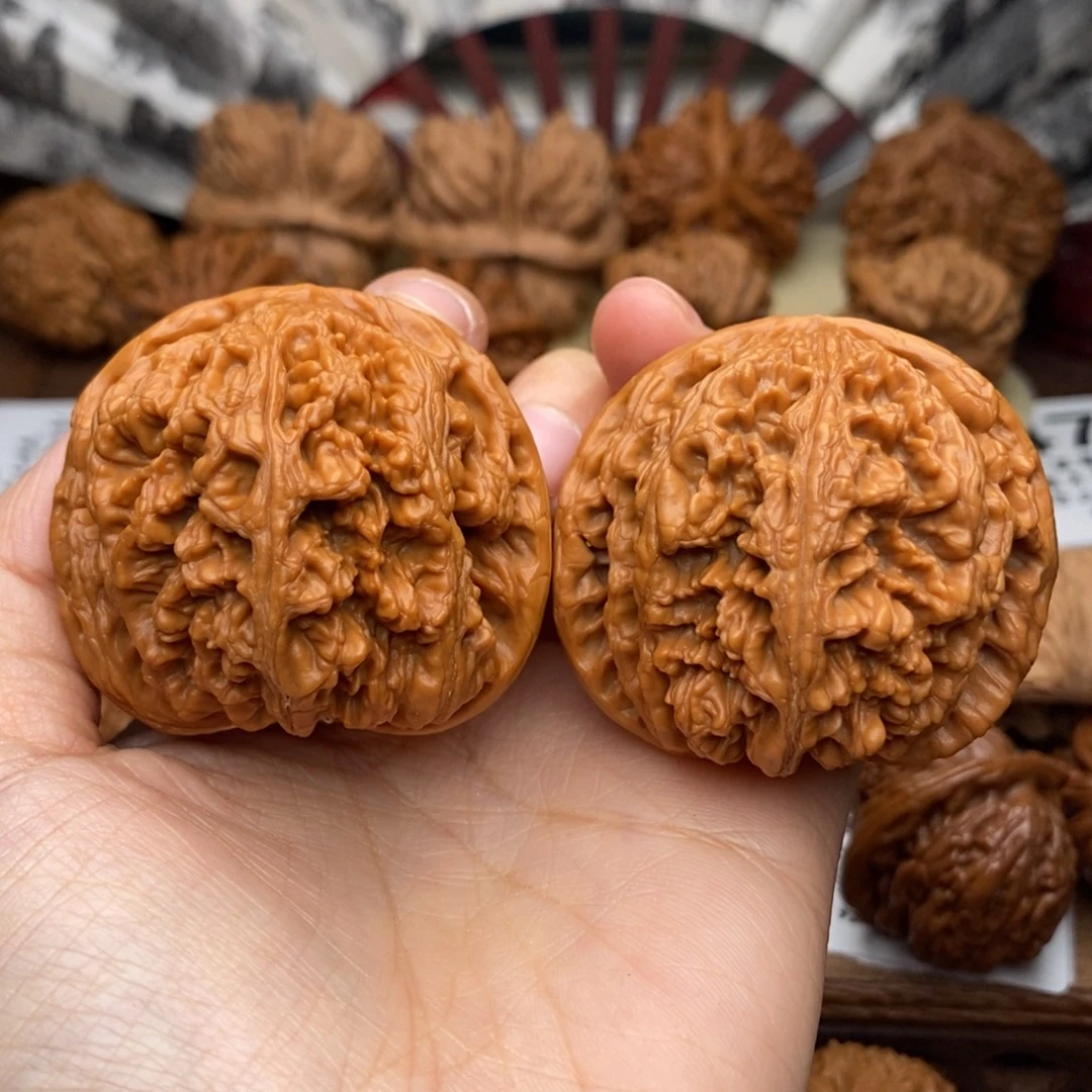 文玩核桃把件406号48粗筋