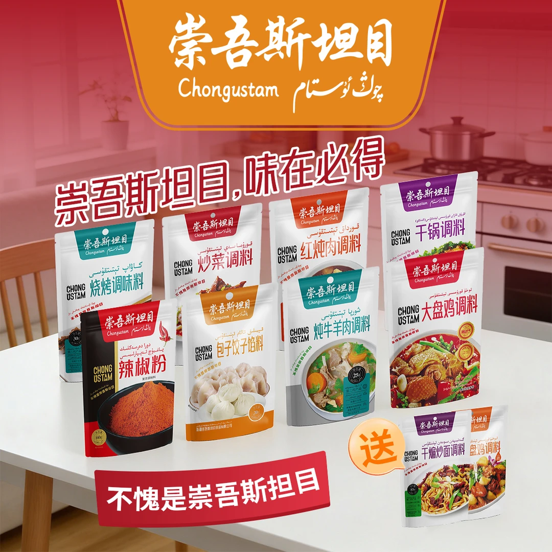 崇吾斯坦目Qongustam调味品 家用套餐家里必备炖肉调料炒菜家庭