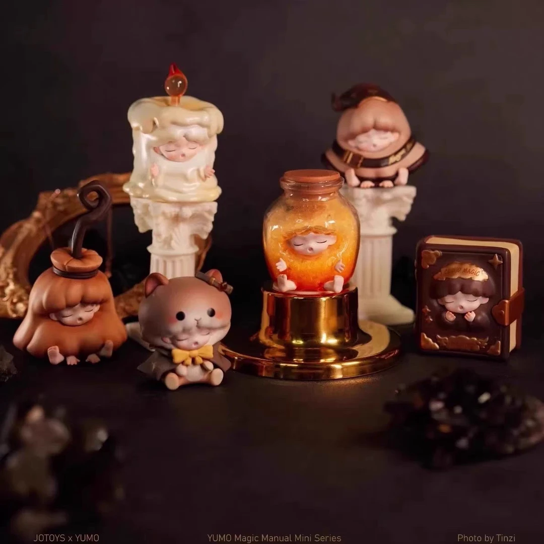 【拆盒】YUMO云梦魔法修炼手册系列mini盲盒系列-宁宁潮玩摆件盲盒