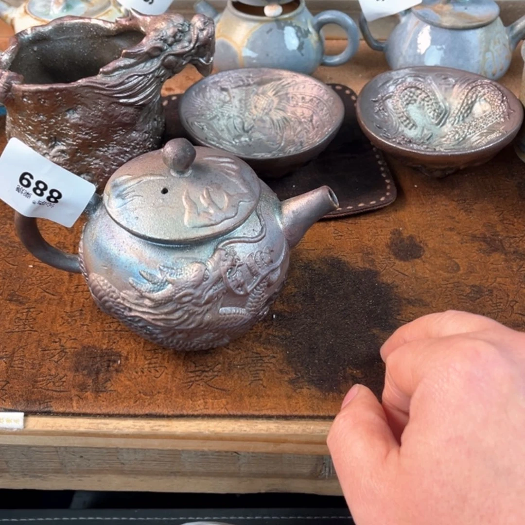 【闪购商品】沁庐柴窑古法柴烧手工茶器