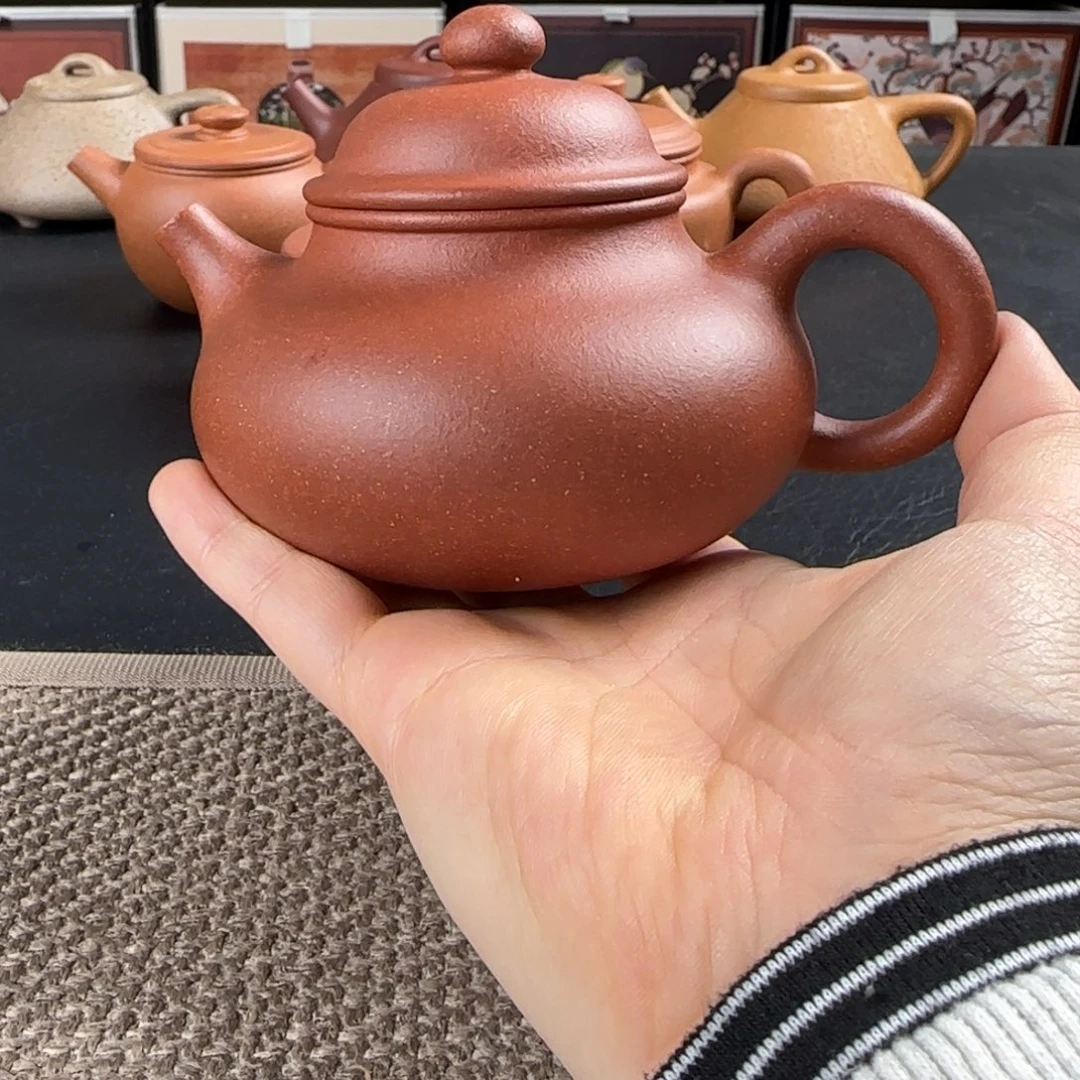 茶壶紫砂微瑕容天