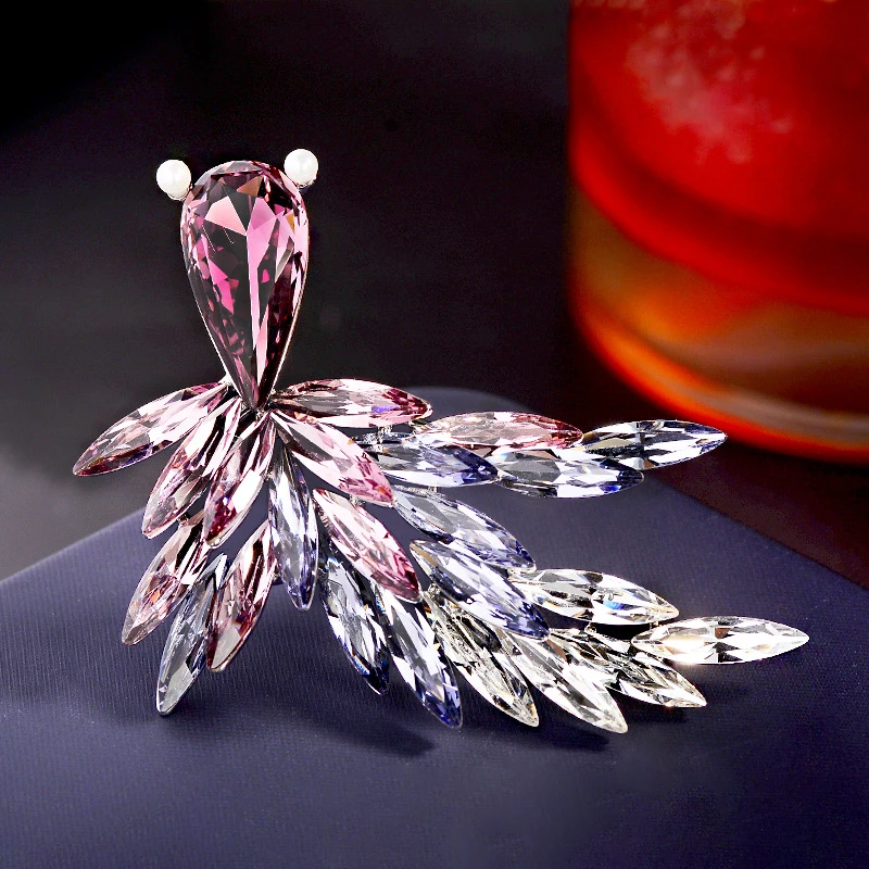 铜合金胸针 新款时尚金鱼胸针