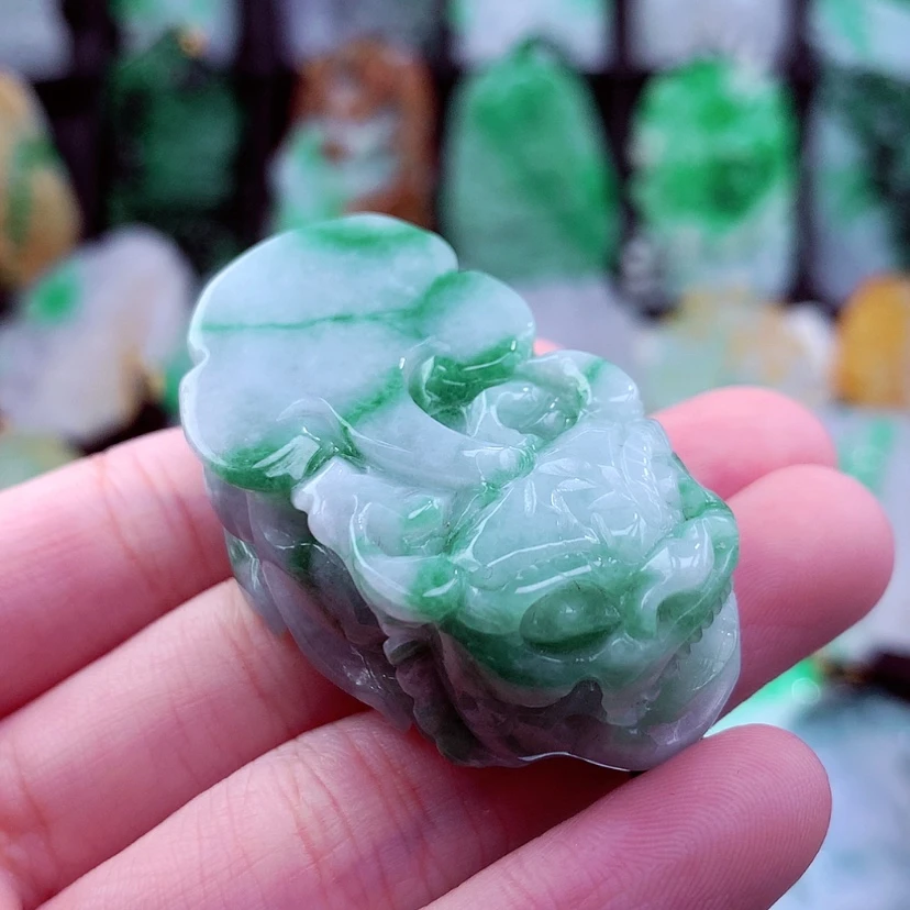 【闪购商品】翡翠颈饰未镶嵌挂件