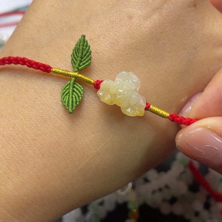 翡翠未镶嵌手绳8990909