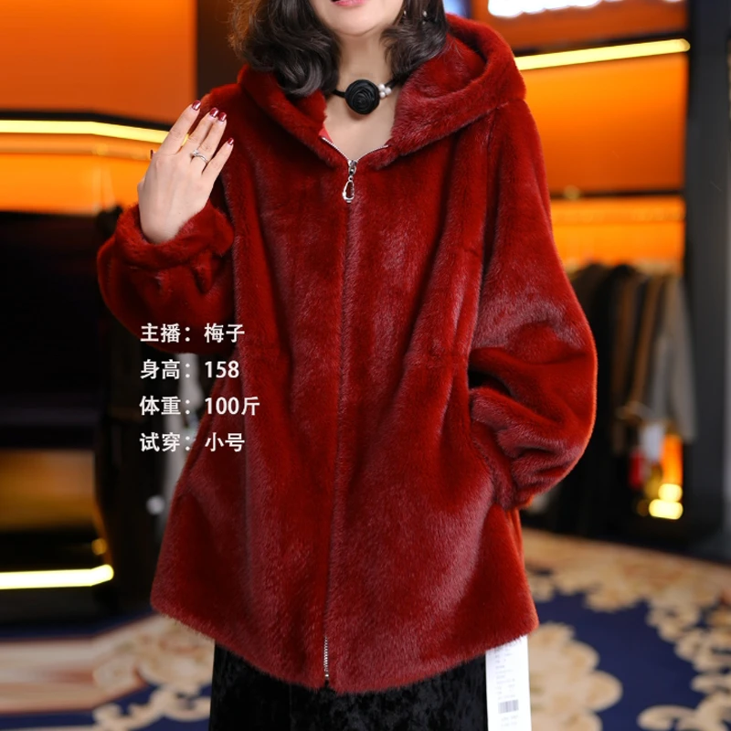 冬季轻奢女装短款时尚连帽百搭外套新款气质外套k5916
