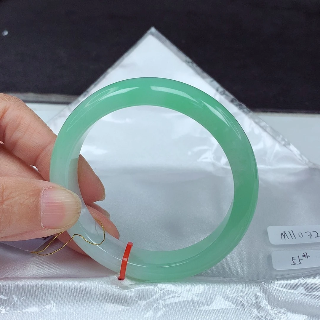未镶嵌手镯翡翠55圈0320
