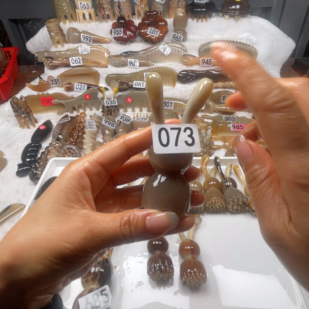 美***天牛角梳牛角福利款