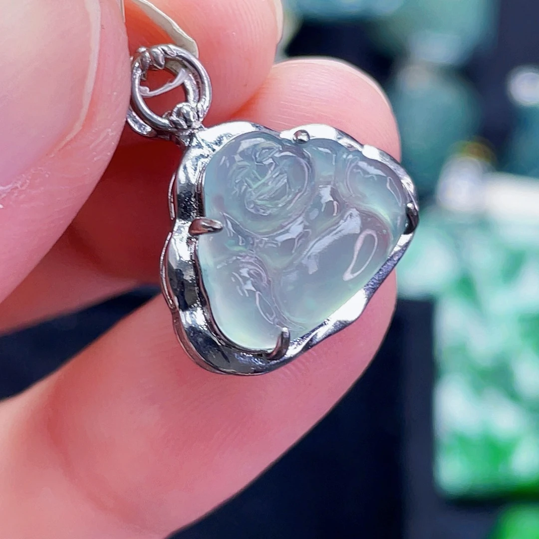 翡翠未镶嵌颈饰245