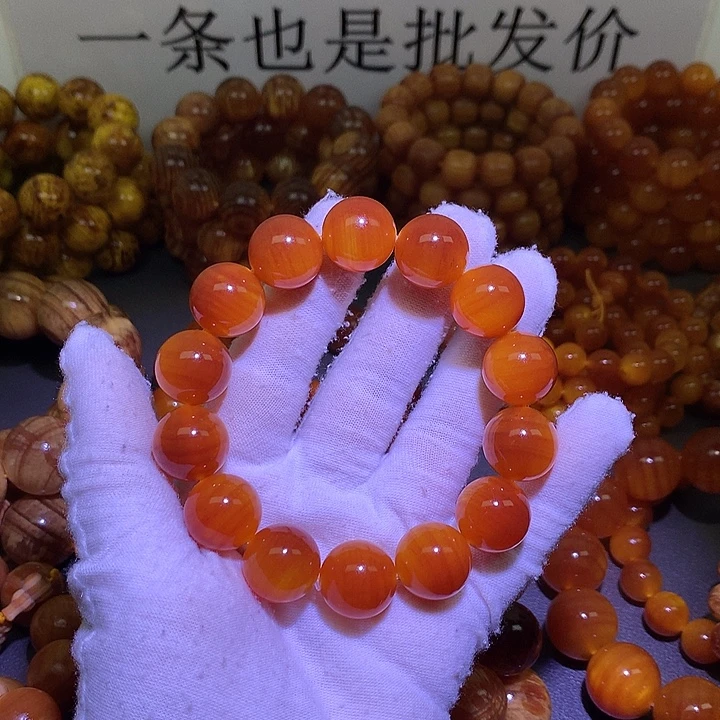 松木（琥珀木）手串/手链1.6 包浆高货