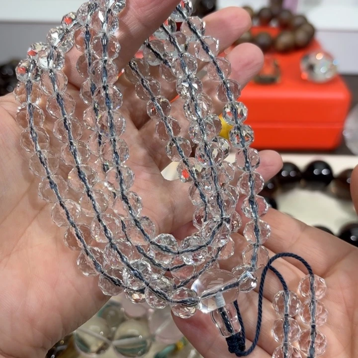 未镶嵌手链水晶手串108