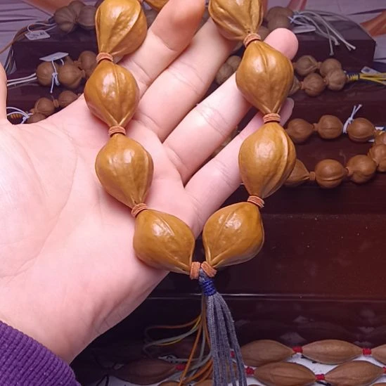 手串/手链橄榄核橄榄核三花铁蒜手串2.3（瑕疵）