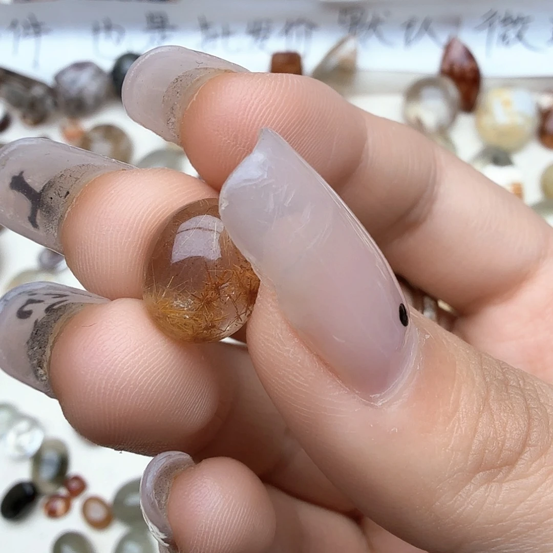 猫***喵未镶嵌珠宝半成品水晶