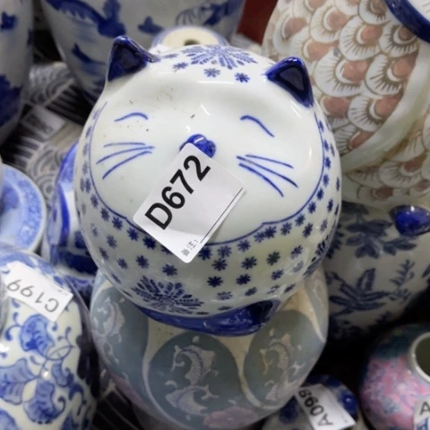 花*陶瓷制品有瑕疵处理